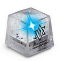 Clear Liquid Activated Mini Ice Cube w/ Blue LED Light